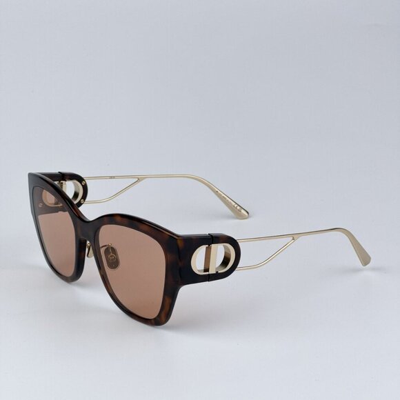 Dior 30MONTAIGNE B2U CD40082U 53Y 26L0 BRAND NEW Sunglasses Havana Brown Unisex main image 8